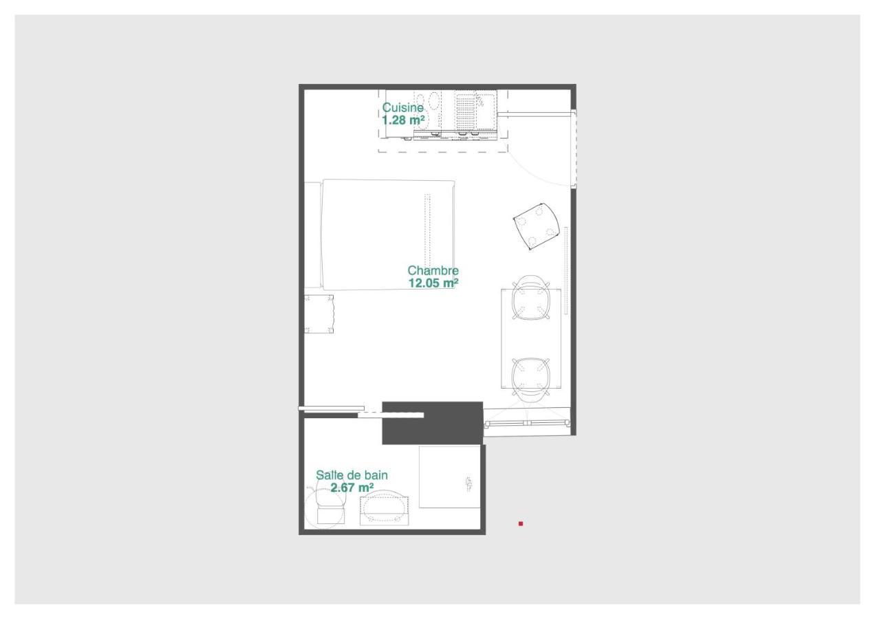 Studio Calme, Lumineux, Wifi, 1.5 Km Du Front De Mer Apartment Saint-Nazaire  Exterior photo